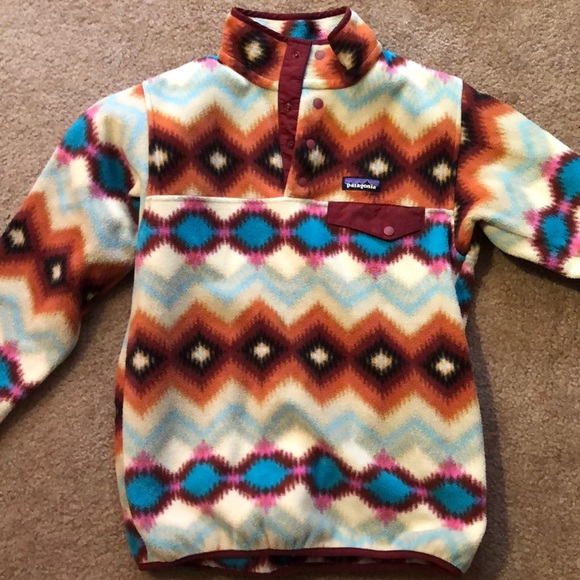 Patagonia Sweaters - Patagonia Aztec Synchilla Fleece